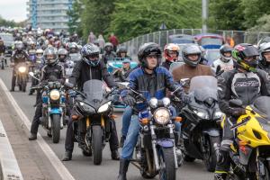 Vélos MototFest Coventry sur l'image de la piste