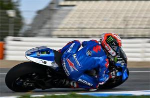 Alex Rins, test MotoGP Jerez IRTA 2022. [credit: www.suzuki-racing.com].