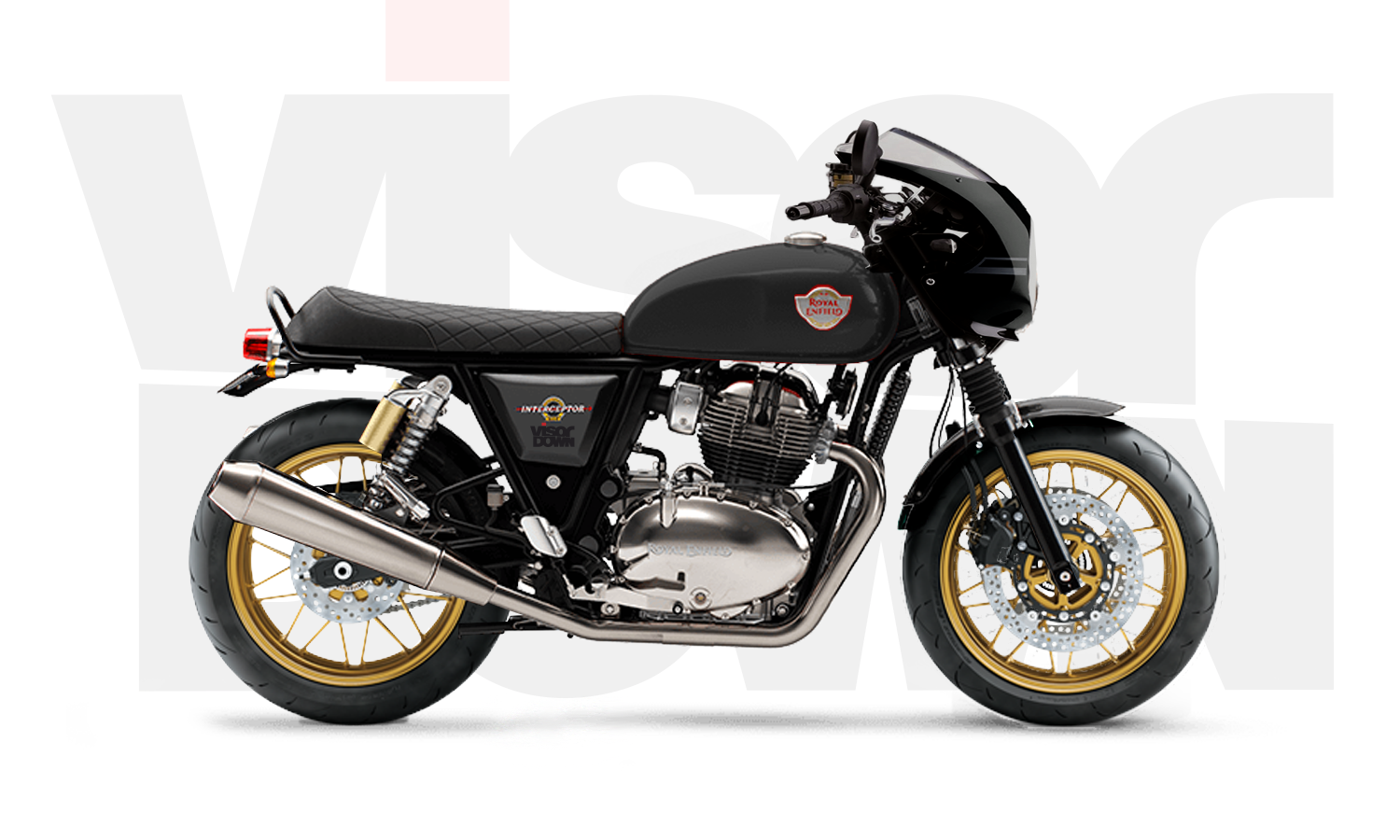Roues moulées et ajustements de style pour les Royal Enfield 650 de nouvelle génération