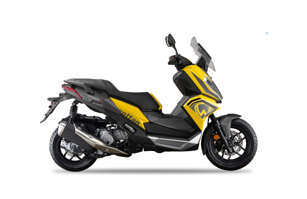Wottan lance un nouveau scooter de tourisme "aventureux" Storm-V