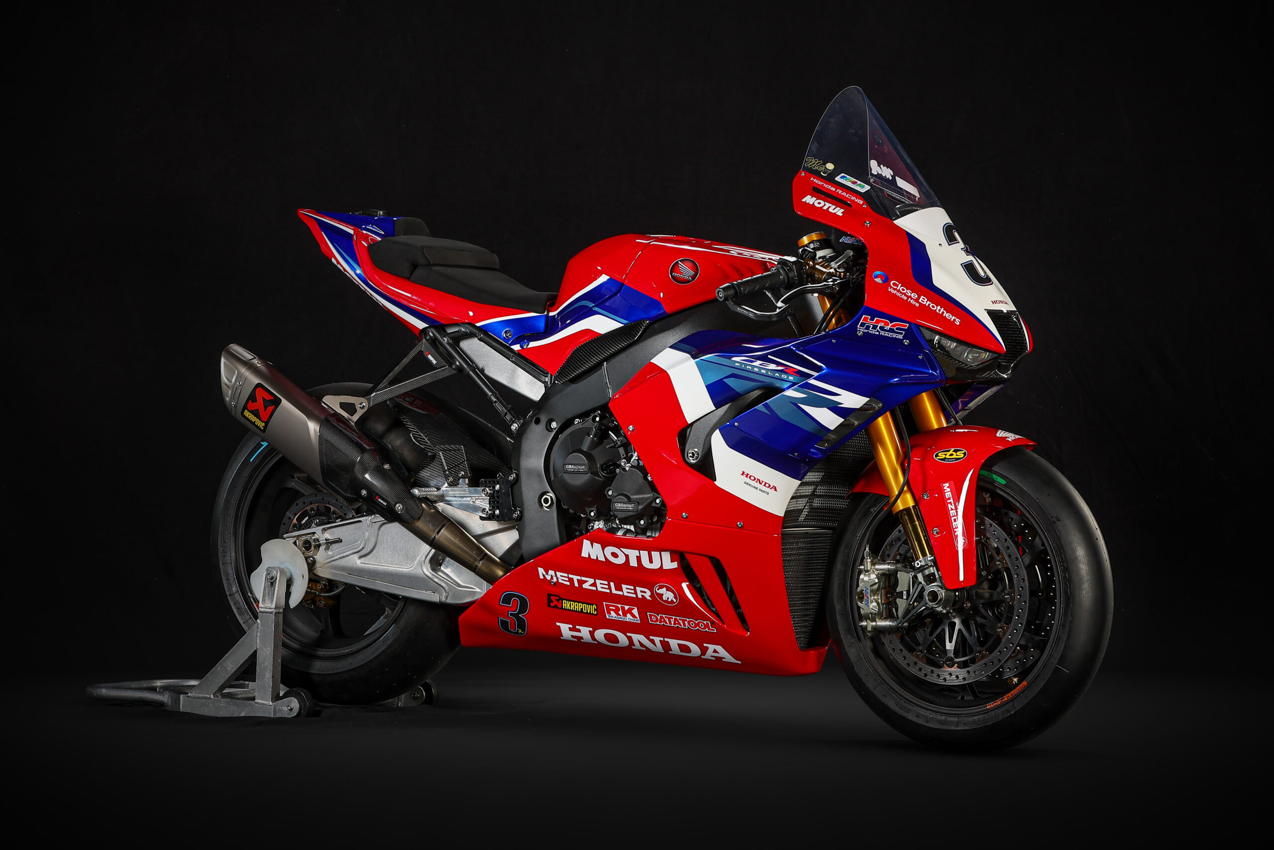 Honda UK dévoile la livrée de course 2023 pour BSB et les routes