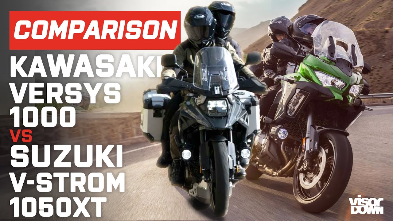 Kawasaki Versys 1000 contre Suzuki V-Strom 1050 XT