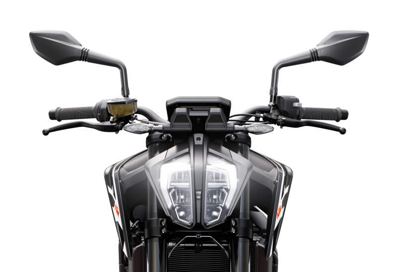 Des photos d'espionnage émergent des nouveaux tests KTM Duke en Espagne