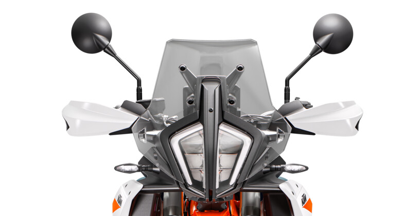 Essais d'espionnage de la KTM 890 SMT en Espagne