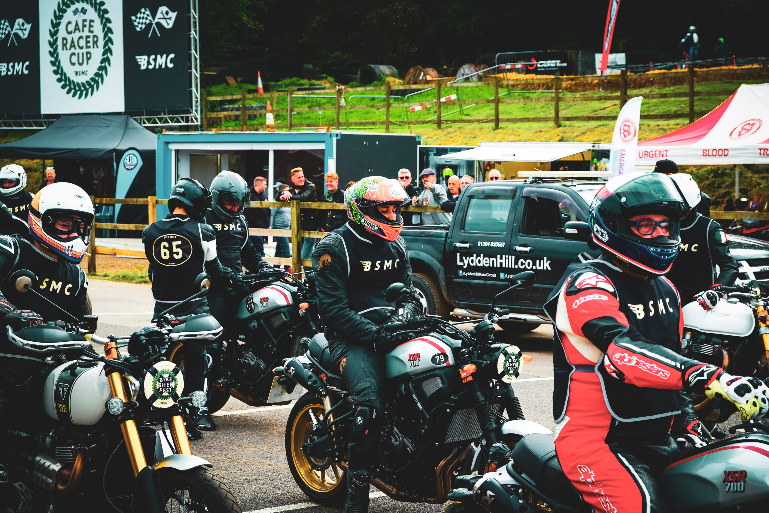 Piloter une Yamaha XSR700 X-Tribute au Bike shed Festival
