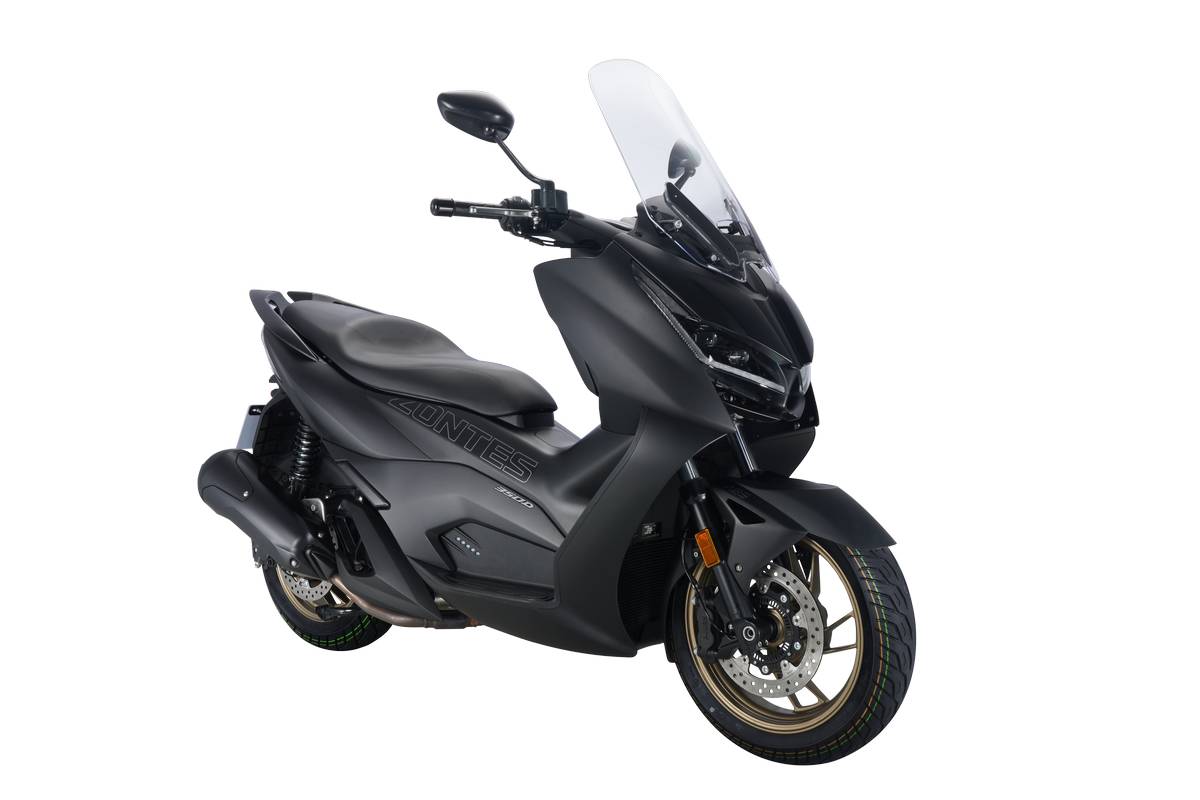 Zontes lance le nouveau scooter D350 en Europe