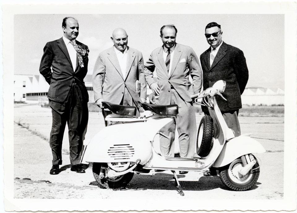 parrain du scooter moderne |  Corradino d'Ascanio