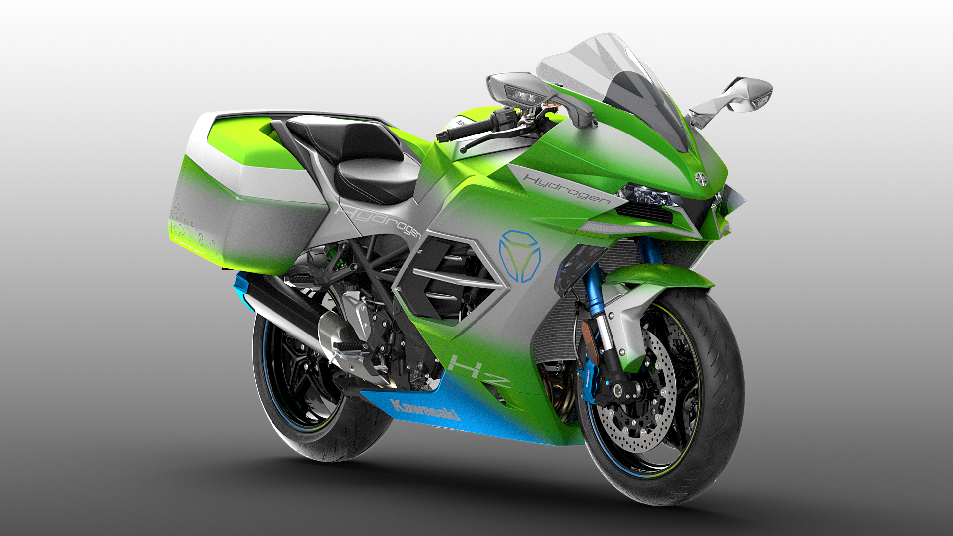 Kawasaki demande une marque de nom de moto à hydrogène