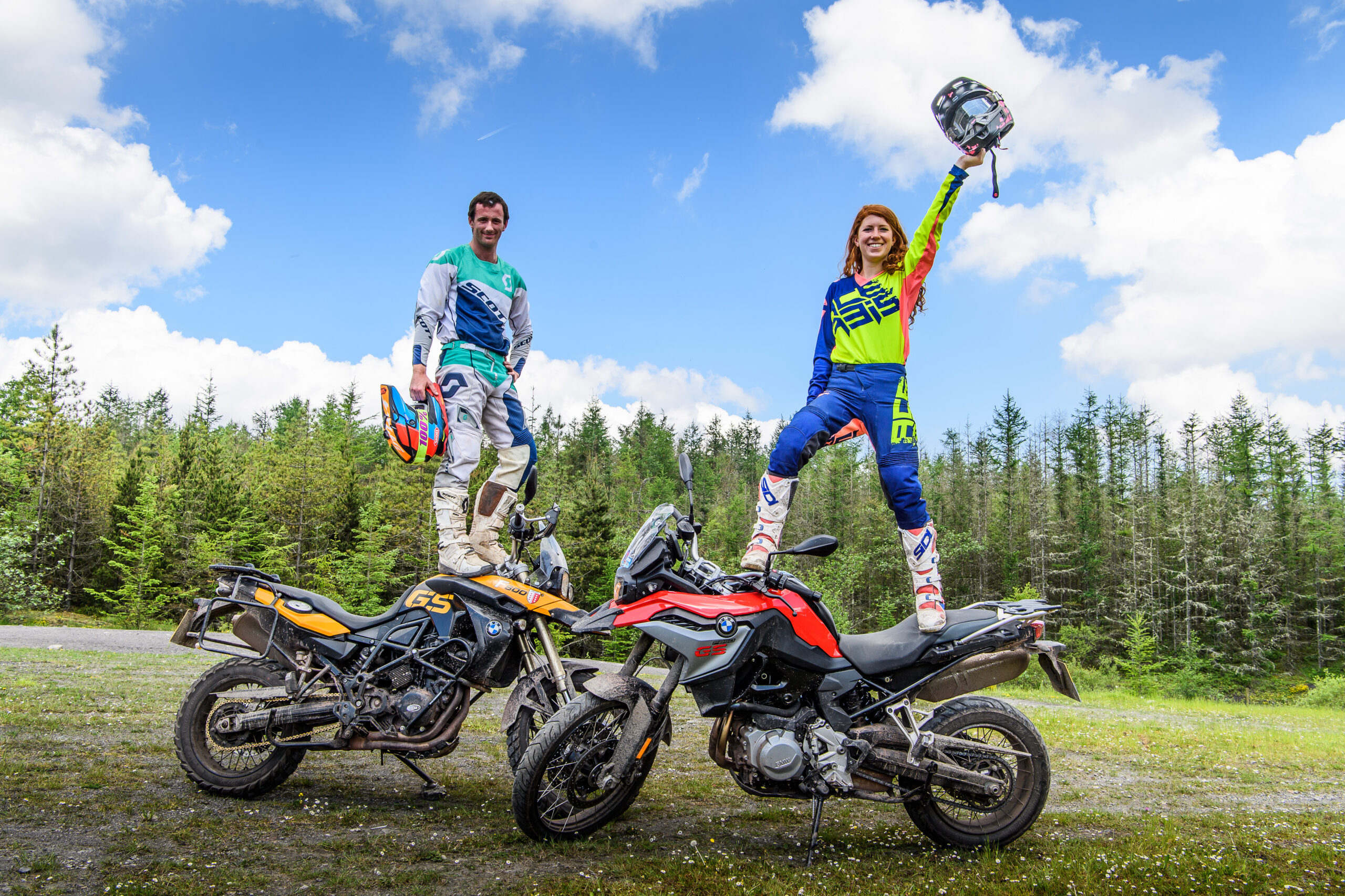 Chasse aux moutons et victoire au BMW GS Challenge