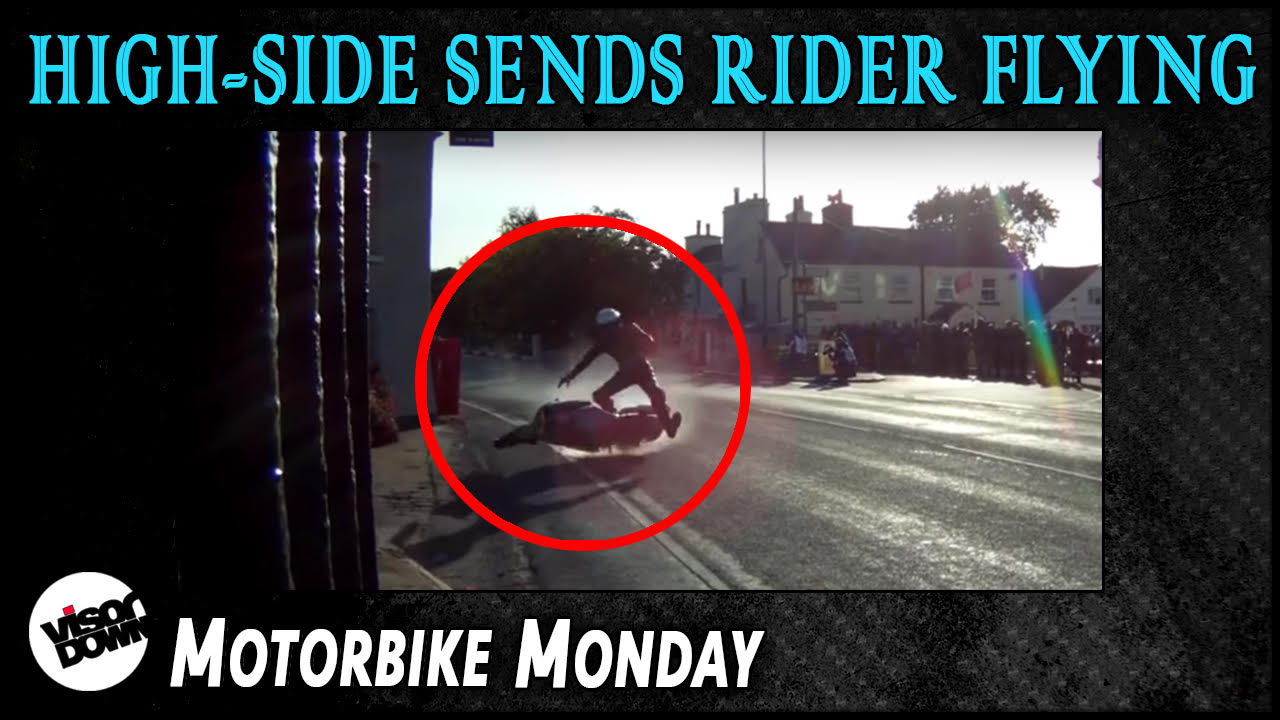 Motorbike Monday Mayhem: gros plan avec un high-side massif