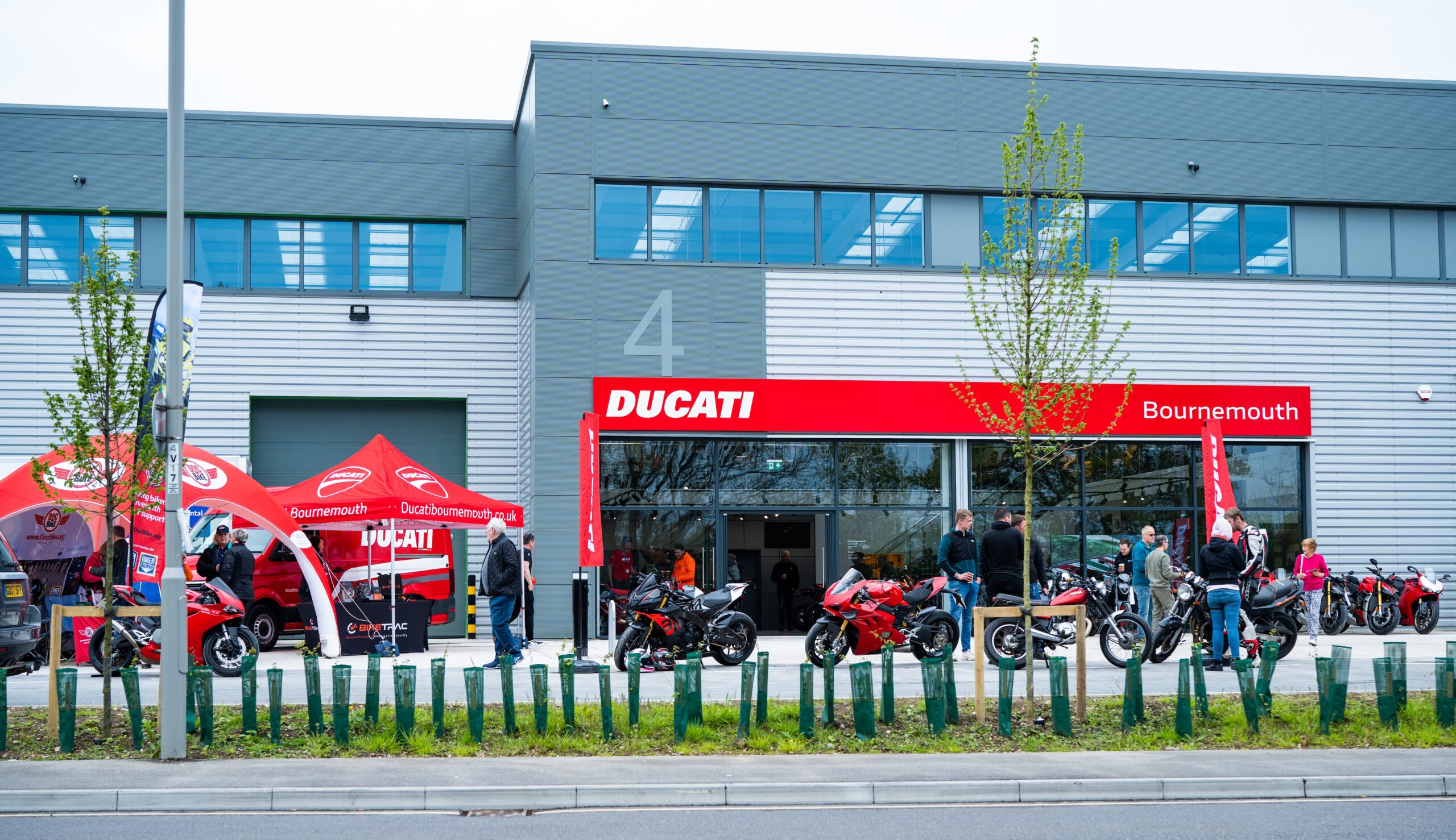 Ducati ouvre une nouvelle concession à Bournemouth