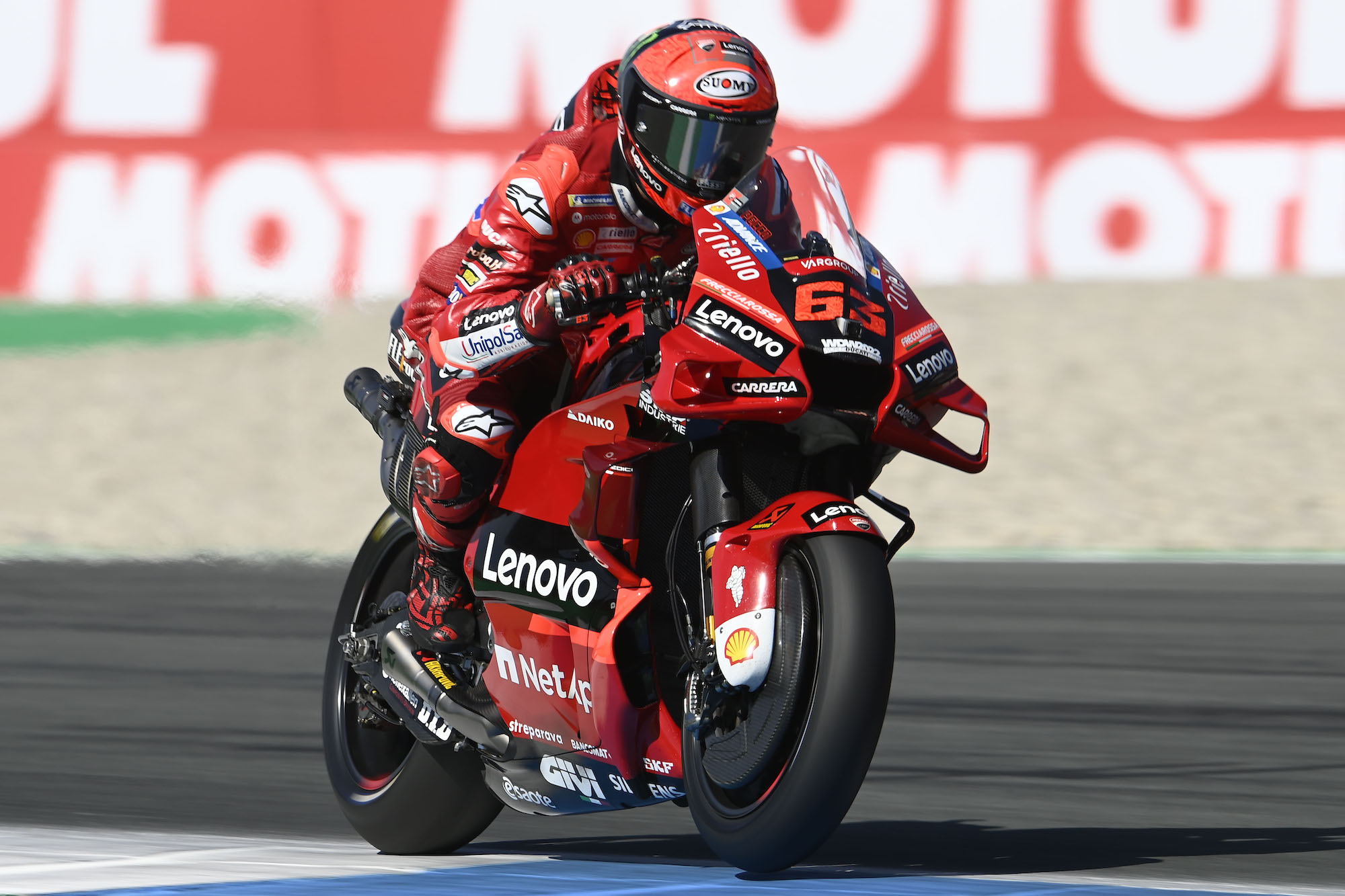 Francesco Bagnaia s'est fracturé la cheville lors d'un accident en MotoGP au Mans