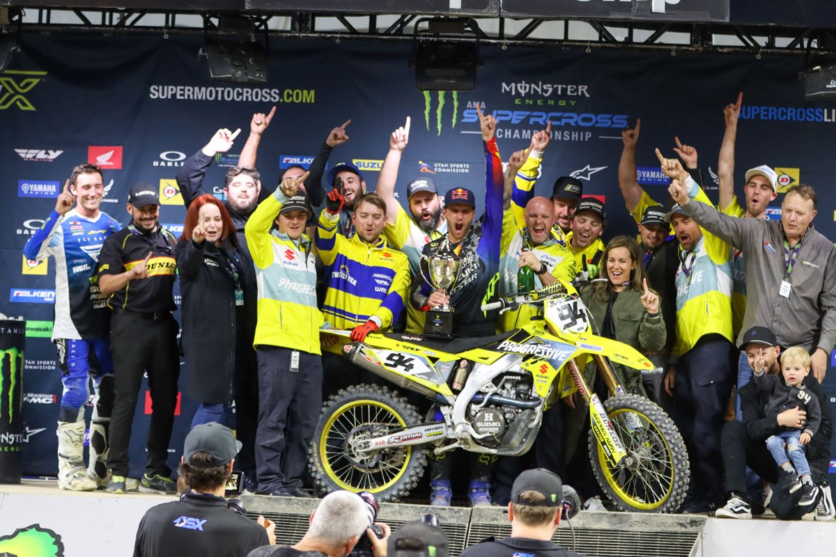 La victoire de Ken Roczen au Supercross d'Indianapolis ne signifie rien pour Suzuki
