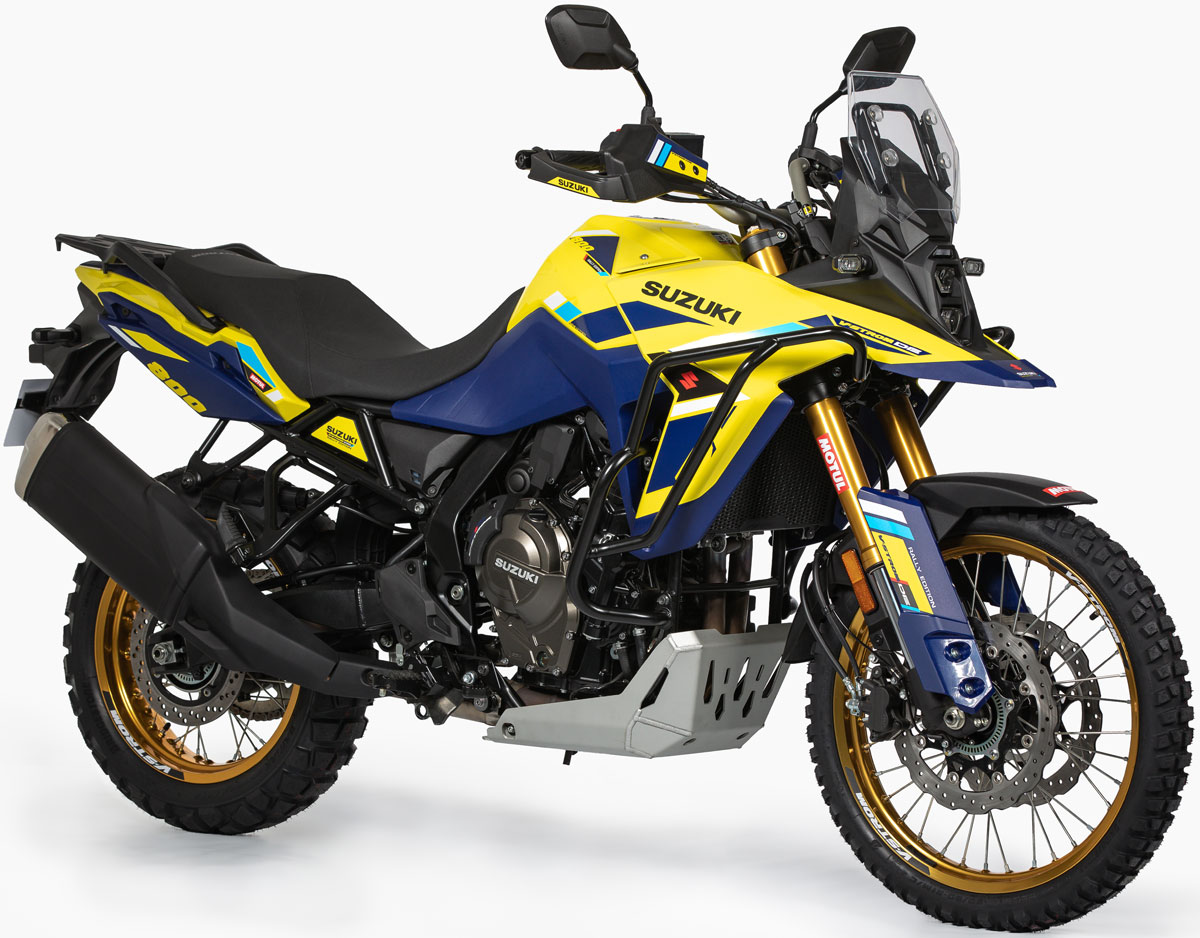 Lancement de la Suzuki V-Strom 800DE Rally Edition en France