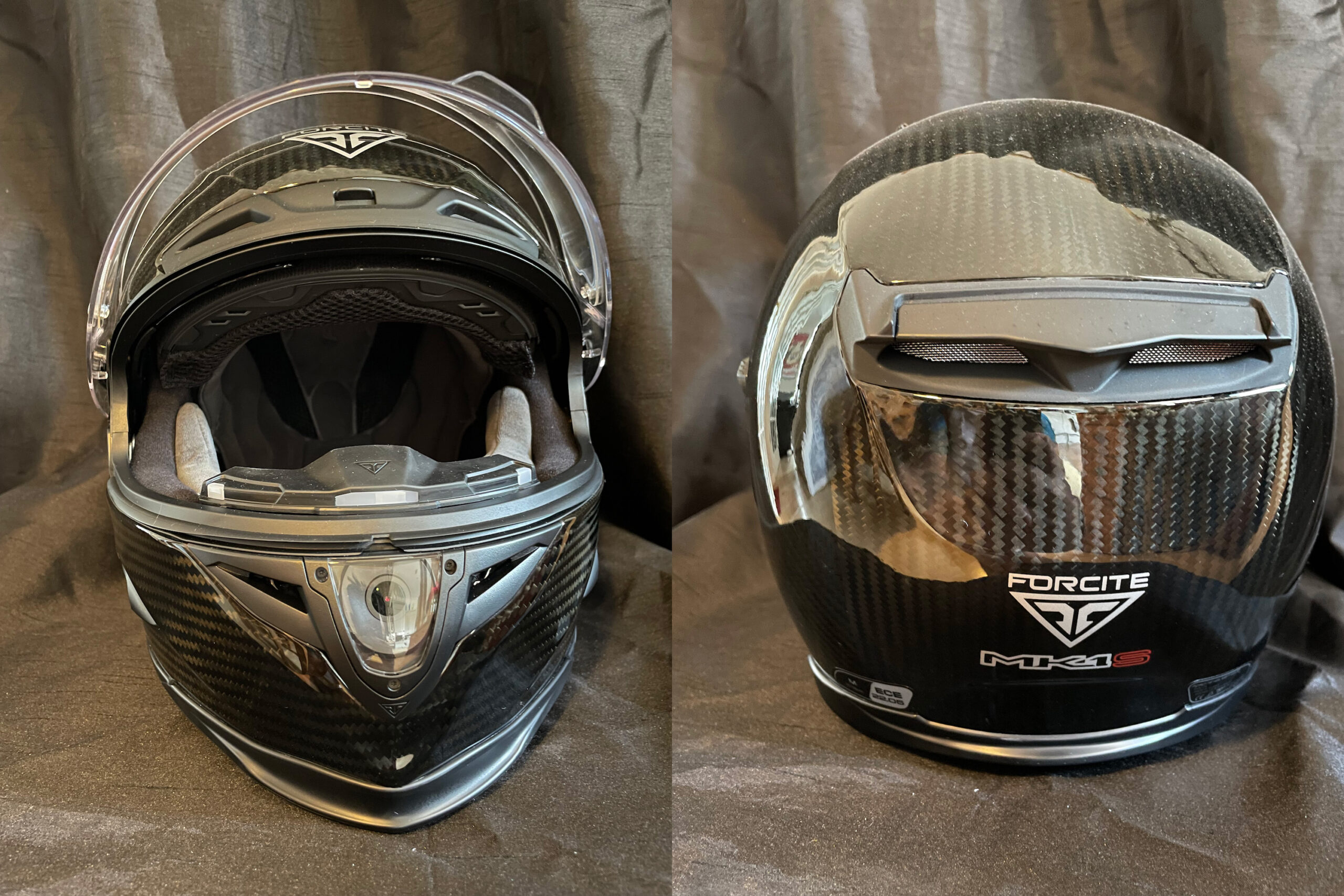 Examen du casque de moto intelligent Forcite MK1S