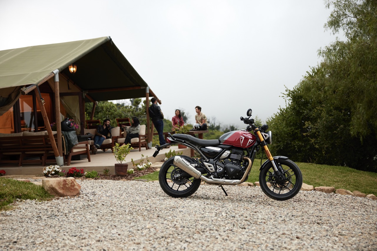 Triumph Speed ​​​​et Scrambler 400 réservations dans le top 10 000