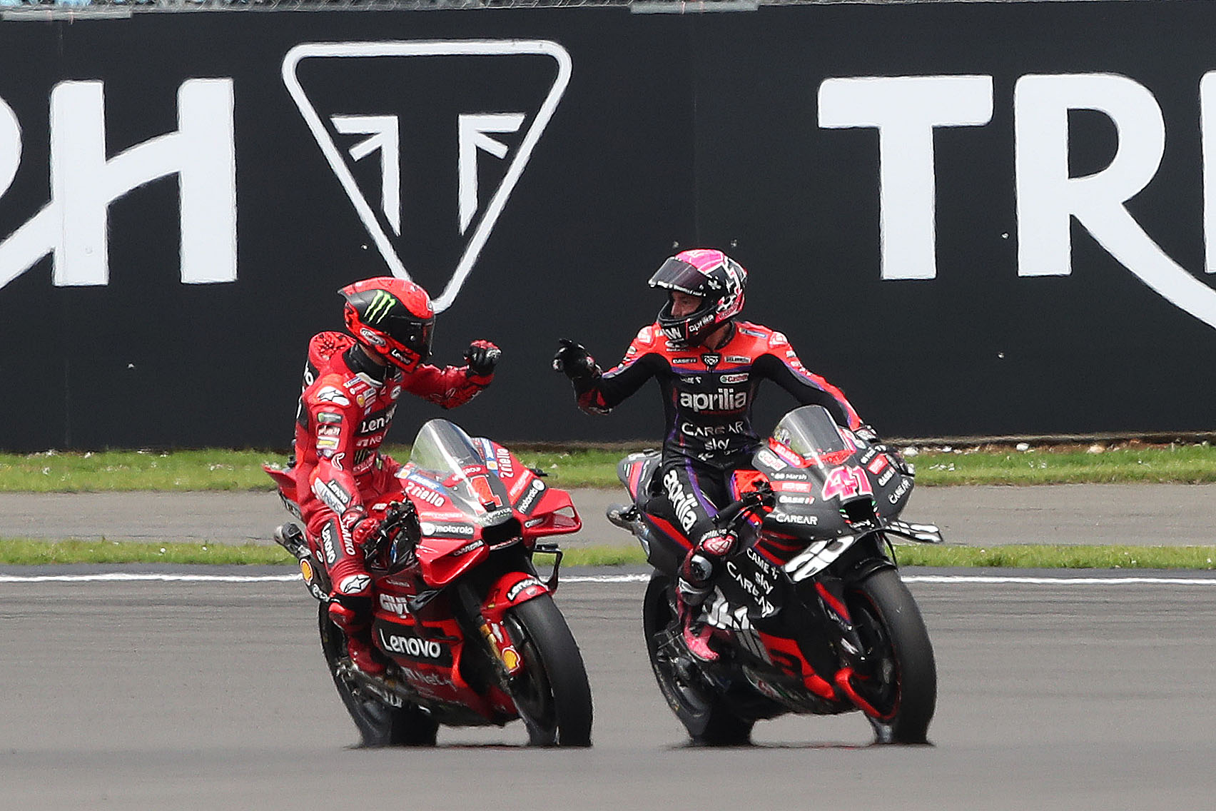 MotoGP Silverstone, dimanche : Pneus, adhérence et conditions changeantes
