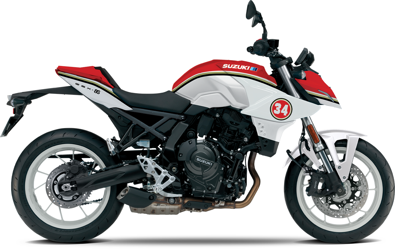 Suzuki GSX-8S avec la livrée hommage à Kevin Schwantz révélée