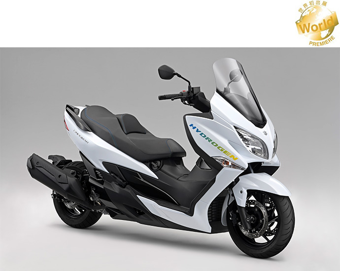 Suzuki Burgman à hydrogène donne un aperçu d'un avenir possible pour le motocyclisme