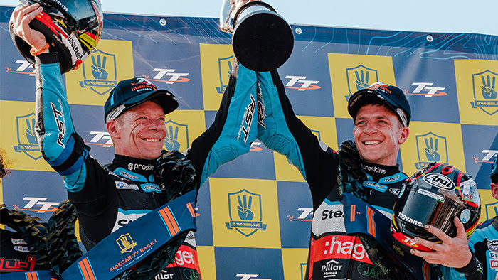 La légende du Sidecar TT, Tom Birchall, se retire de la course