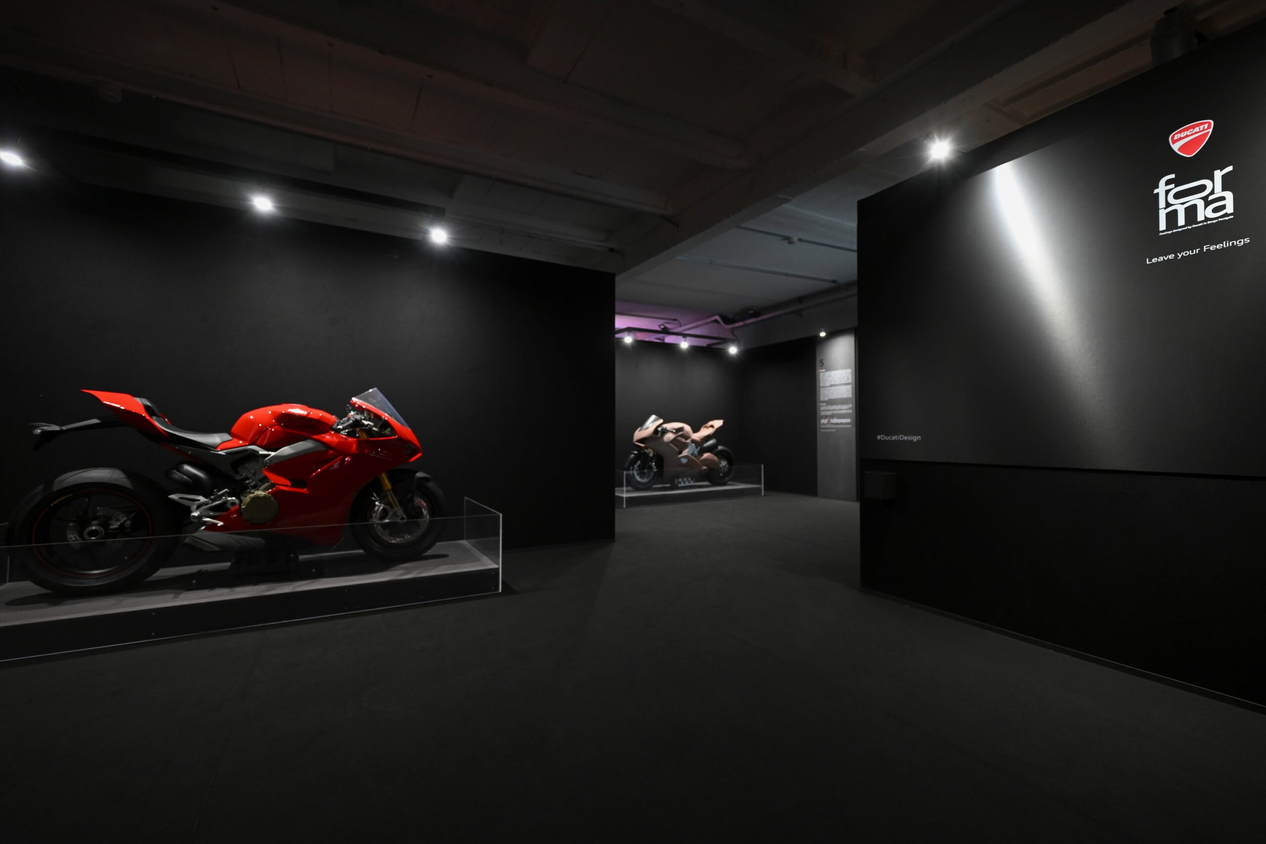 Une nouvelle exposition montre le « processus créatif » de Ducati