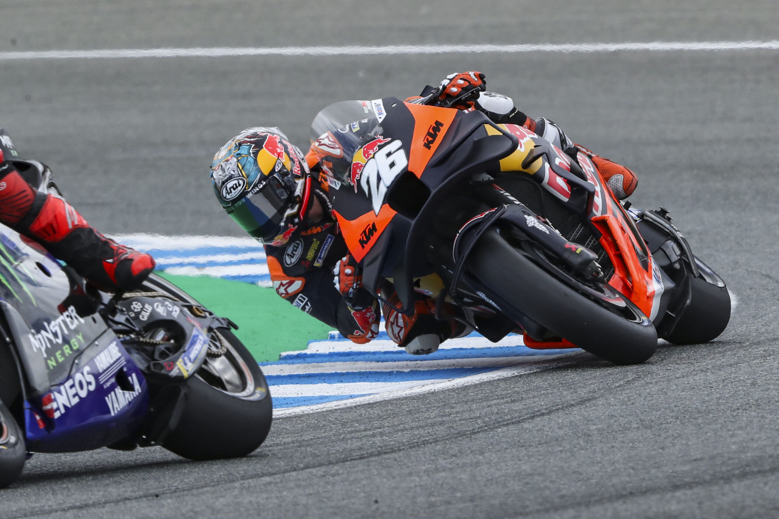 Dani Pedrosa promu sur le podium du MotoGP espagnol après une pénalité pour pression des pneus