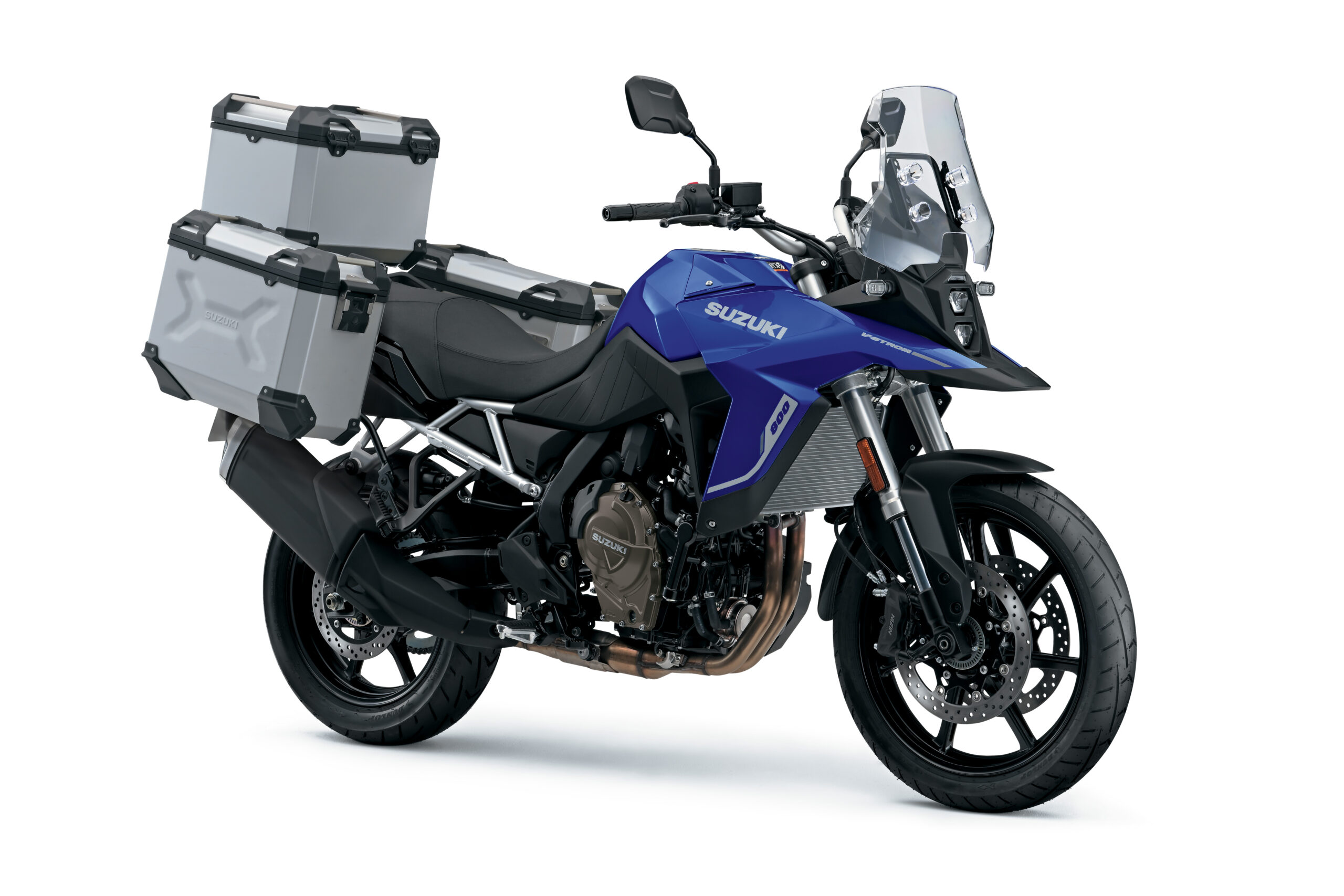 La Suzuki V-Strom 800RE obtient une nouvelle variante « Tour » spacieuse
