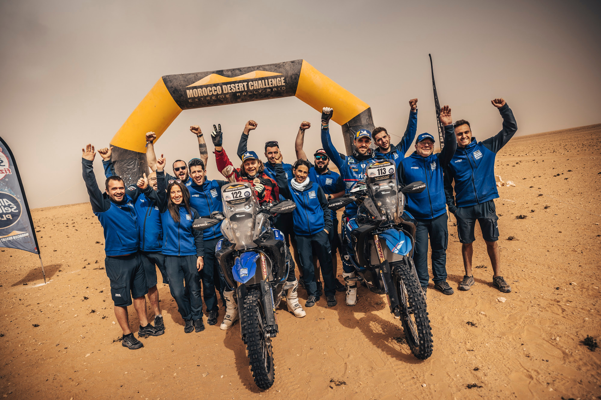 Yamaha entre dans l’histoire avec sa victoire au Maroc Desert Challenge
