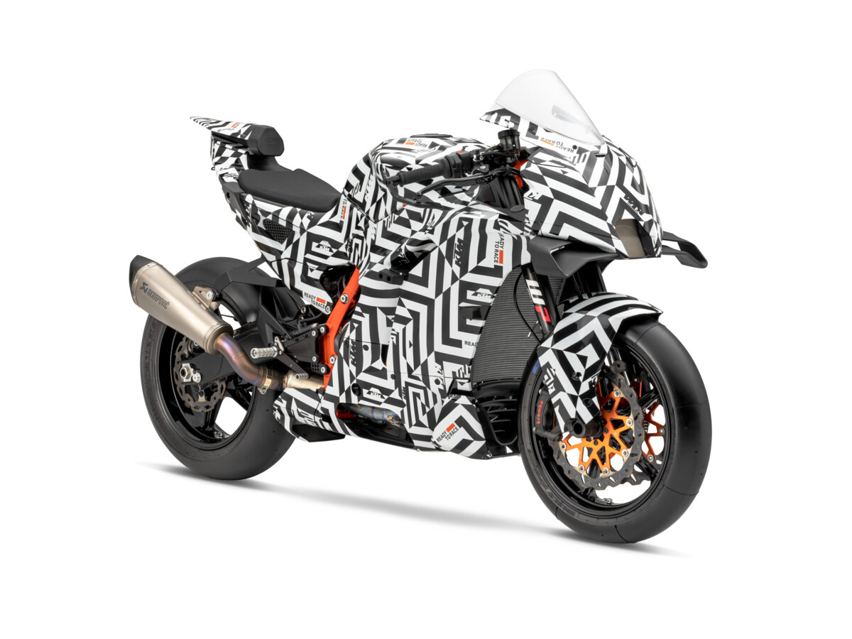 Vélo de route KTM 990 RC R ENFIN confirmé !