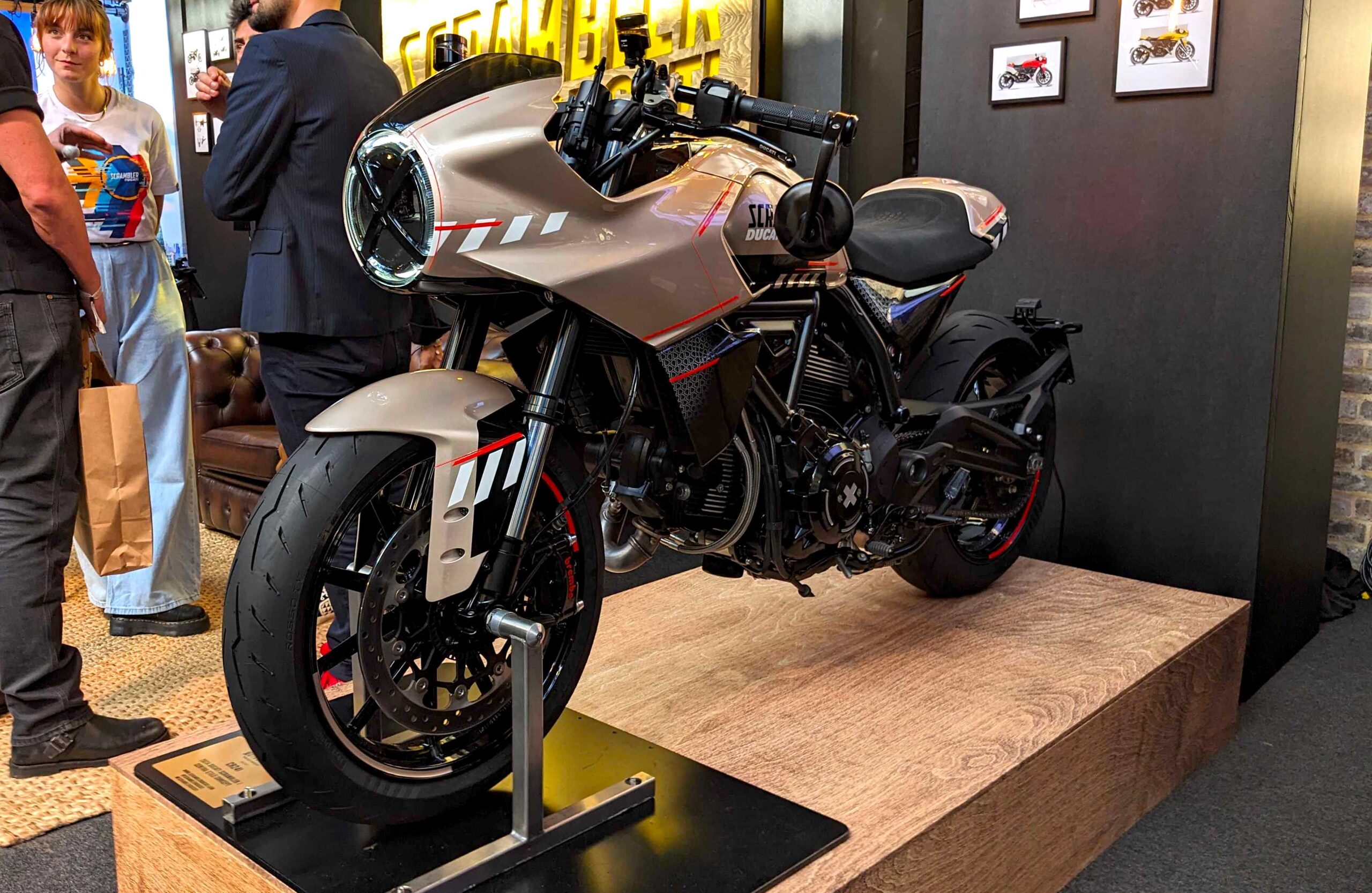 La production Ducati Scrambler CR42I pourrait arriver, si les gens l'aiment