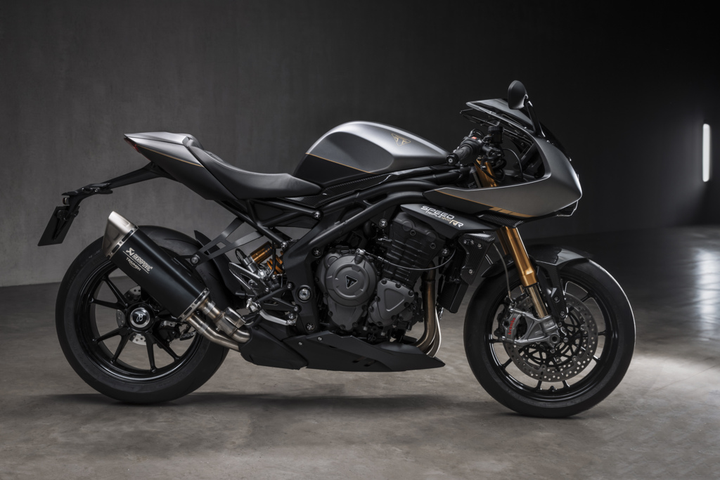 Annonce de l'édition limitée Triumph Speed ​​Triple 1200 RR Breitling