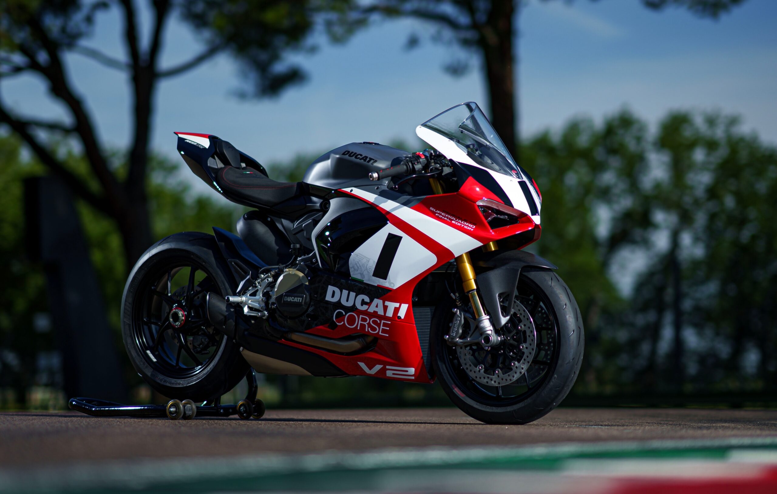 La Ducati Panigale V2 Superquadro Final Edition marque la fin de l'ère du V-Twin
