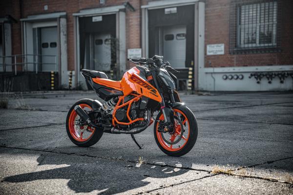 La KTM 390 Duke