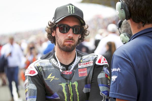 Alex Rins, grille de départ, MotoGP 2024. - Gold and Goose