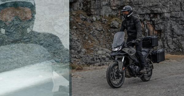 le nouveau Mutt Stravaig 401 conduit sur un sentier