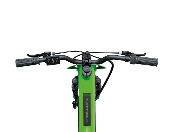 Le guidon du vélo