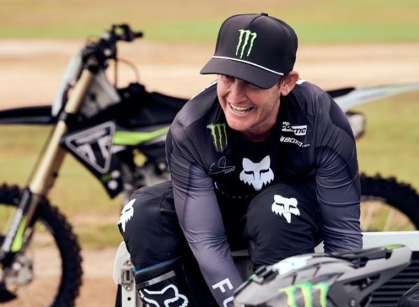Légende du motocross Ricky Carmichael