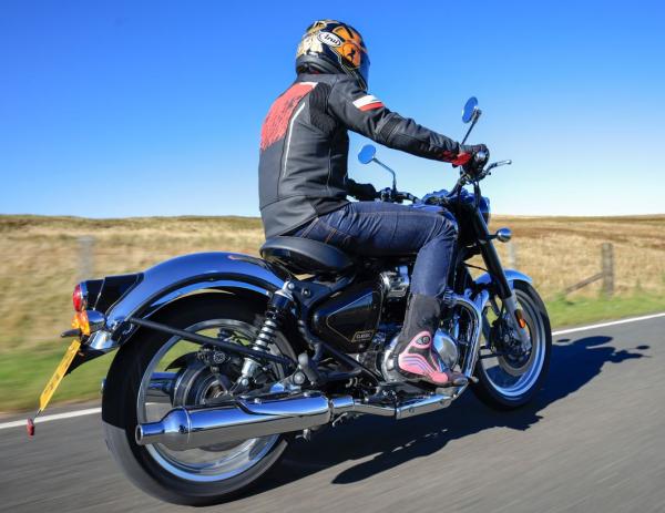 Veste en cuir Rekurv arrière