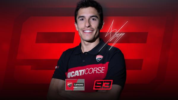 Marc Márquez rejoint l'équipe Ducati Lenovo