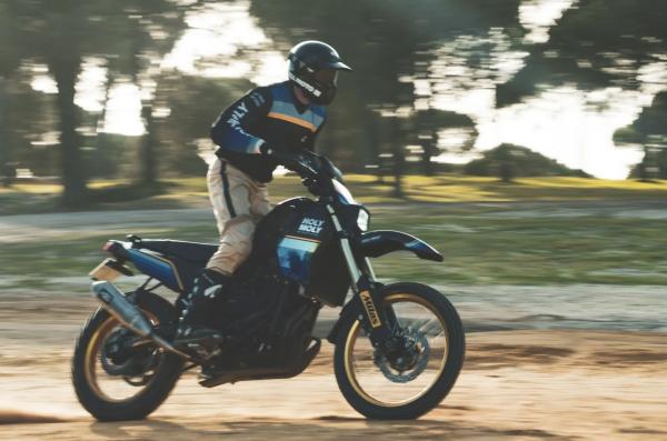 Holy Moly moto personnalisée Yamaha Tenere 700