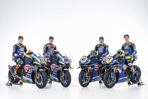 Pata Yamaha, GRT Yamaha, lancement du WorldSBK 2025. Crédit : Yamaha Racing.