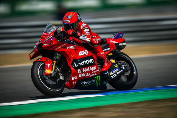 Marc Marquez en action