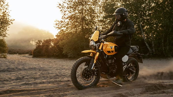 Le Scrambler 400 XC - Riding