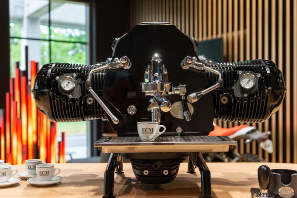 La machine à café BMW Boxer dans toute sa gloire