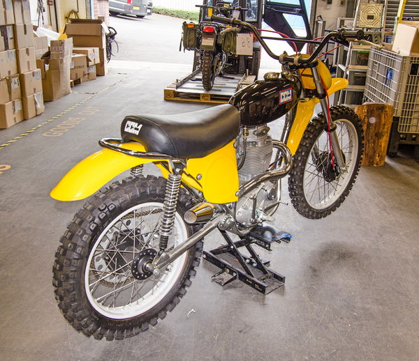 Ce Scrambler CCM de 1973 est sur le bloc d'enchères