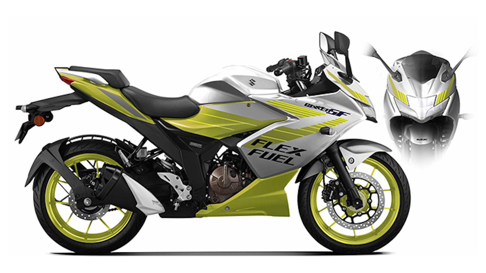La version Suzuki Gixxer SF 250 Flex Fuel fonctionne au biocarburant