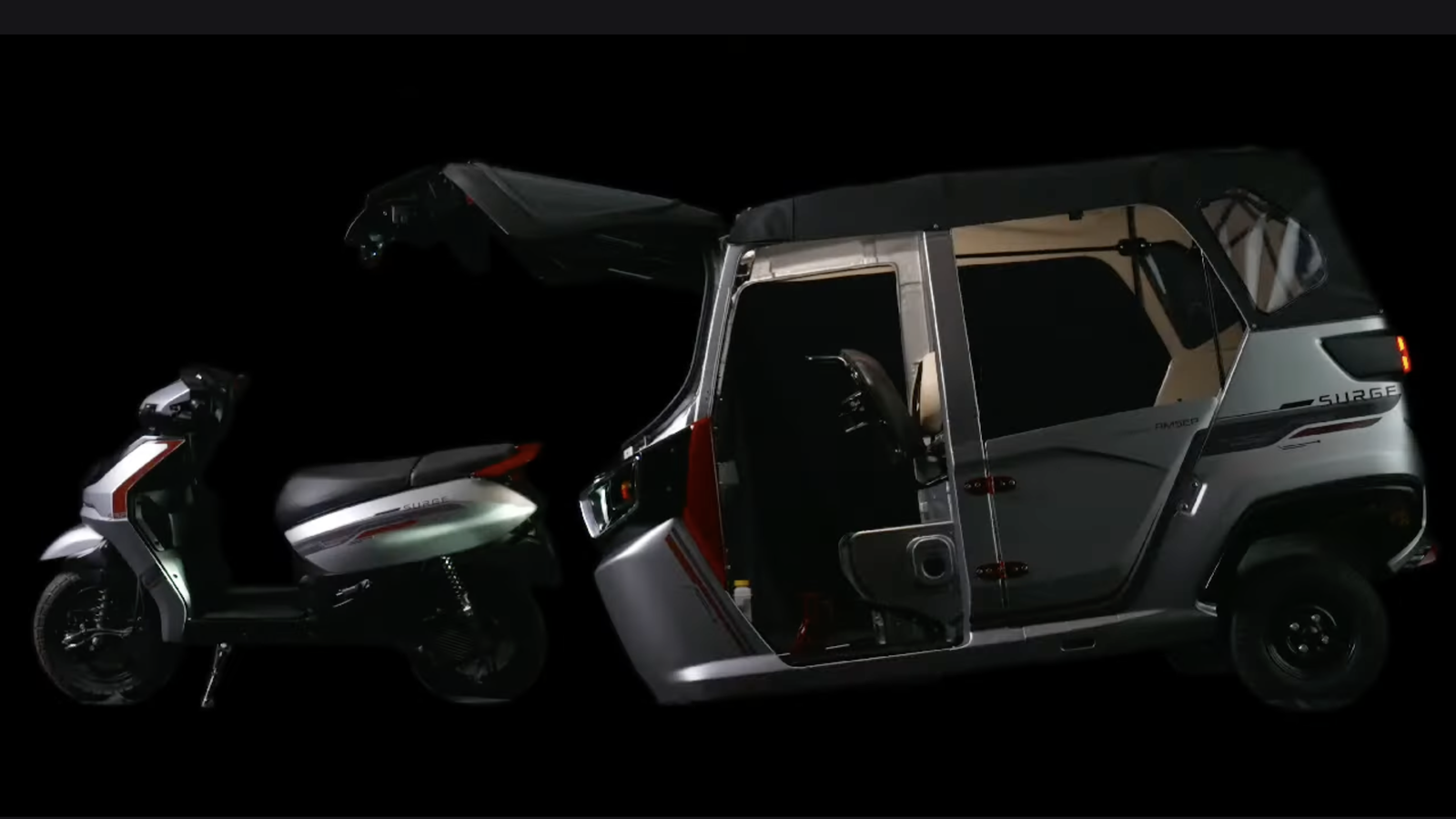 Surge S32 offre l'option de deux ou trois roues avec un seul véhicule
