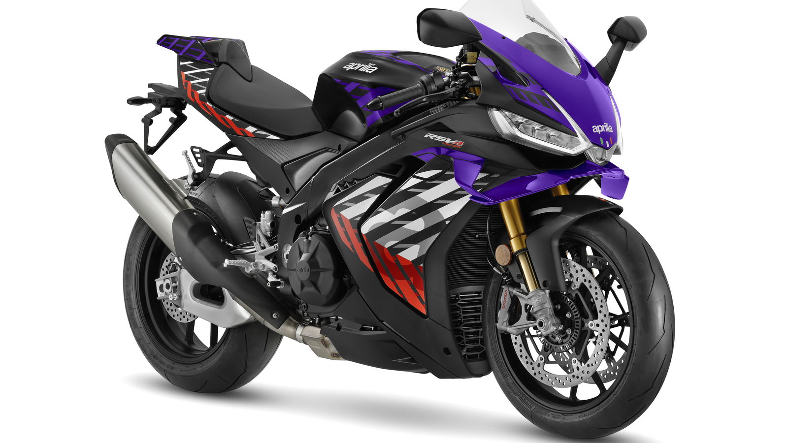 Aprilia offre de nouveaux graphiques Factory RSV4, RS660, Tuono V4 et Tuono 660 pour 2026