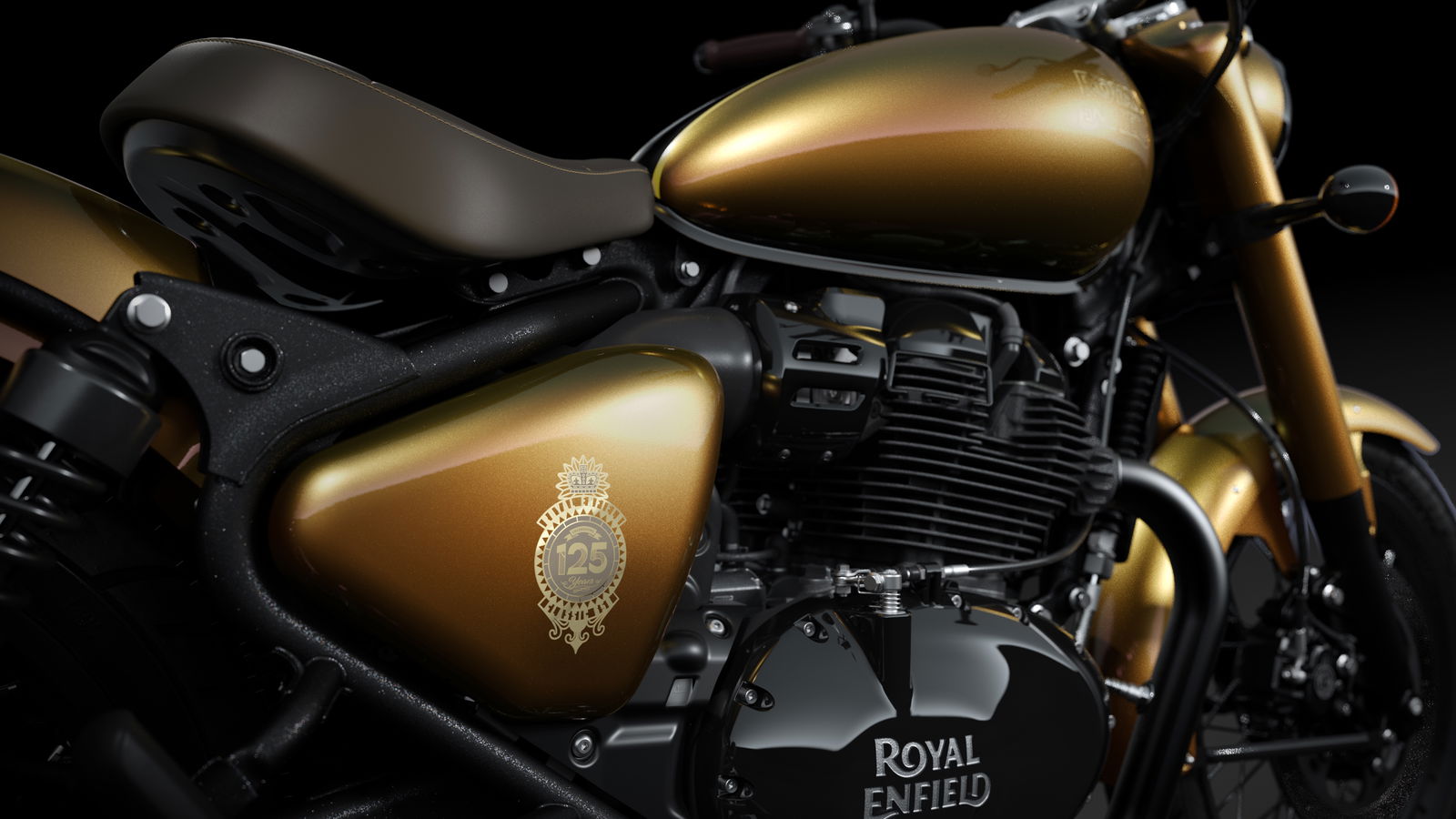Lancement de la Royal Enfield 125 Year Special Edition Bullet 650
