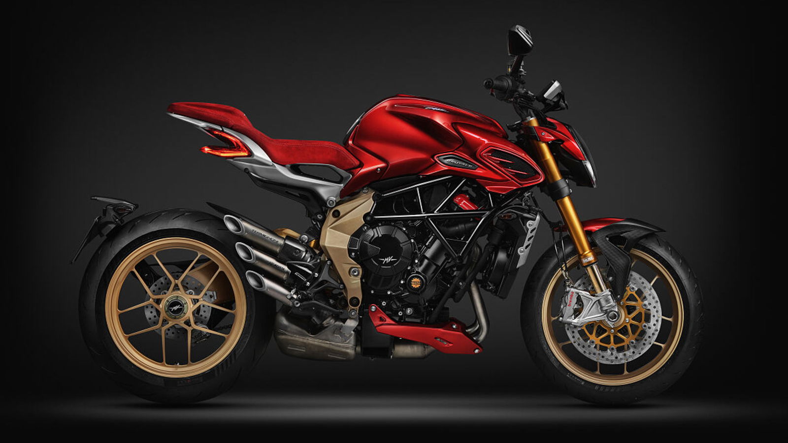 MV Agusta dévoile la Brutale Serie Oro avec le tout nouveau moteur 950 EVO
